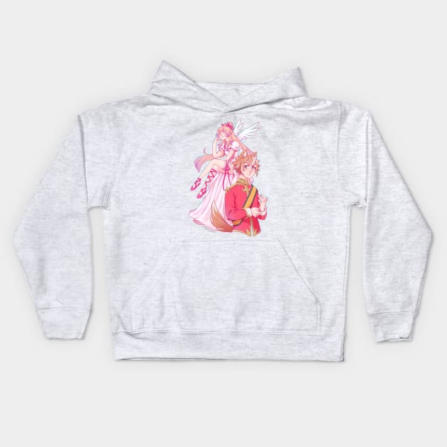 Kokomi & Gorou Kids Hoodie by MarMuller